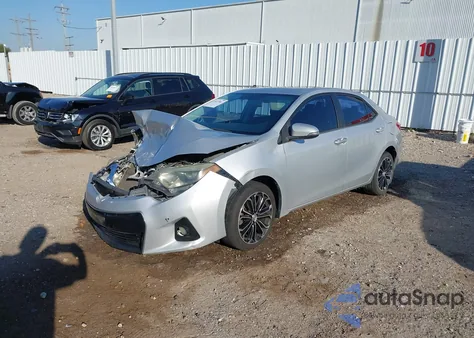 2016 Toyota Corolla S Plus z USA, uszkodzony, nr VIN 5YFBURHE5GP471028